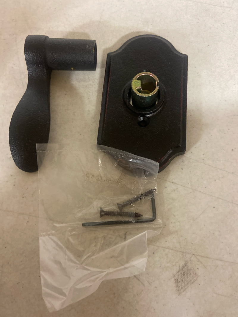 Weslock R7105H1--0020 Carlow Right Handed Single Dummy Door Lever Set with Premiere Rose from the Molten Bronze Collection - Oil Rubbed Bronze