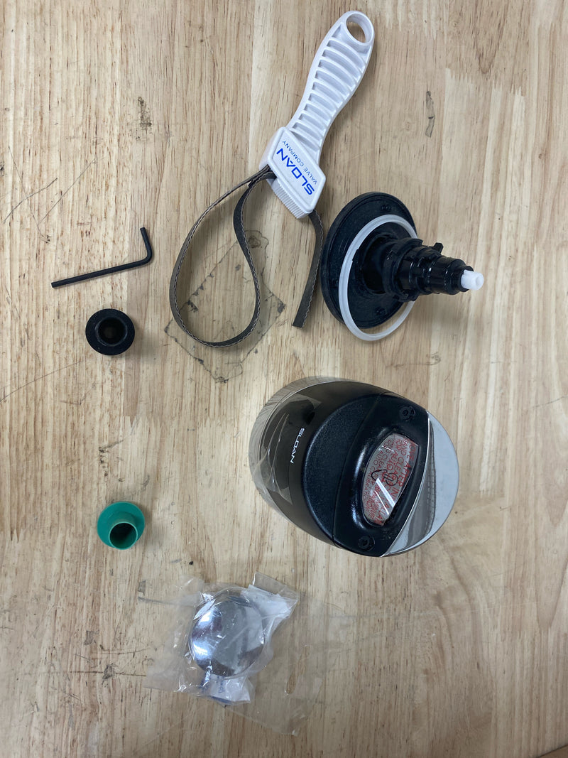 Sloan 3325402 Battery Powered, Sensor Activated, Sloan Optima Plus Model Retrofit Conversion Kit for Exposed Urinal Flushometers. - Chrome
