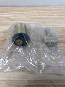 Baldwin 8327190 1-3/4" Mortise Cylinder C Keyway - Satin Black