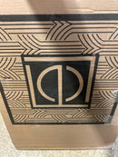 Elegant Lighting MR42036BR Monet 20" W x 36" H Contemporary Rectangular Metal Framed Bathroom Wall Mirror - Brass