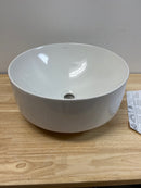 Kohler K-14800-0 Vox 15-1/2" Vessel Sink with Overflow - White