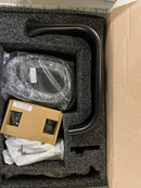 Brizo T70367-BL Allaria Two Handle Tub Filler Trim Kit with Hand Shower and Twist Handles - Less Body Assembly and Union - Matte Black