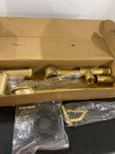 American Standard 1583470.295 Universal Drain Minimum Depth: 14" Maximum Depth: 18-1/2" Shoe Adjustability: 6-1/8" - 8-1/8" - Brushed Nickel