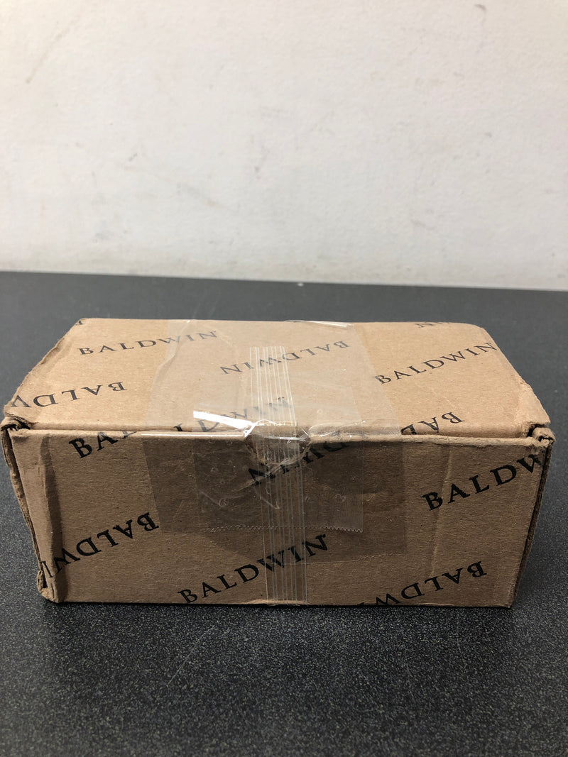 Baldwin L029.003.RMR L029 Gramercy Right Handed Single Door Lever without Rosettes from the Estate Collection - Lifetime Polished Brass