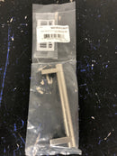 Emtek Select Smooth Cabinet Pull with Satin Nickel (US15) Stem Finish - Choice of Size - 84053.RECUS15.SMUS15 - Center-to-Center: 4"