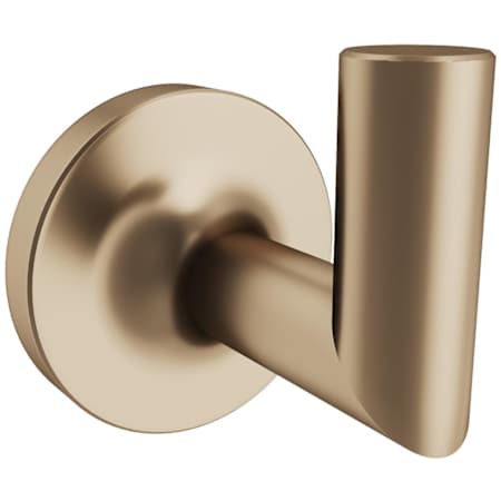 ICO Bath V70219 Volkano Glow Single Robe Hook - PVD Brushed Bronze