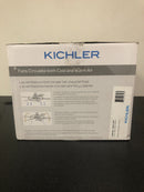 Kichler 300103WH White Canfield 30" Indoor / Outdoor Ceiling Fan with Blades and Downrod