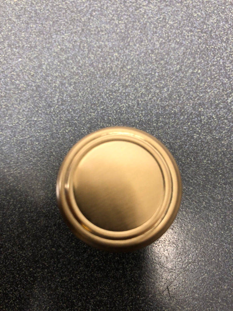 Top Knobs TK880HB Brixton 1-1/4 Inch Mushroom Cabinet Knob from the Devon Collection - Honey Bronze