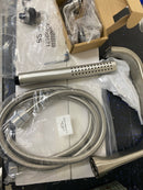 Brizo T70367-NK Allaria Two Handle Tub Filler Trim Kit with Hand Shower and Twist Handles - Less Body Assembly and Union - Luxe Nickel