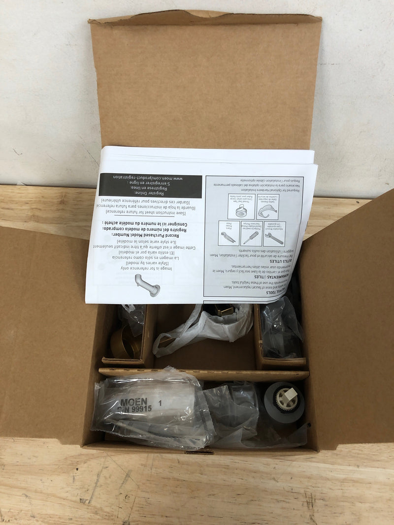 Moen UT2261BG Cia Pressure Balanced Valve Trim Only with Single Lever Handle - Less Rough In - Brushed Gold