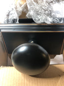 Weslock 03700I1I1SL20 Impresa Passage Door Knob with Woodward Rose from the Elegance Collection - Oil Rubbed Bronze