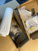 Kichler 55073BK Truby 11.5 in. 1-Light Black Bathroom Indoor Wall Sconce Light with Satin Etched Cased Opal Glass