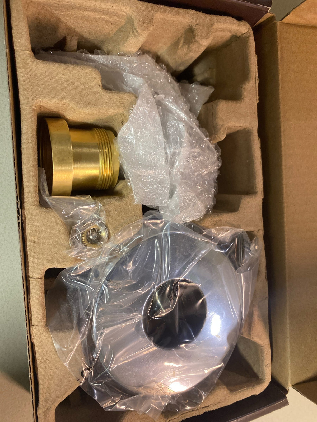 Signature Hardware SHPR9005NCP Provincetown In-Wall Shower Diverter Trim Kit - Chrome