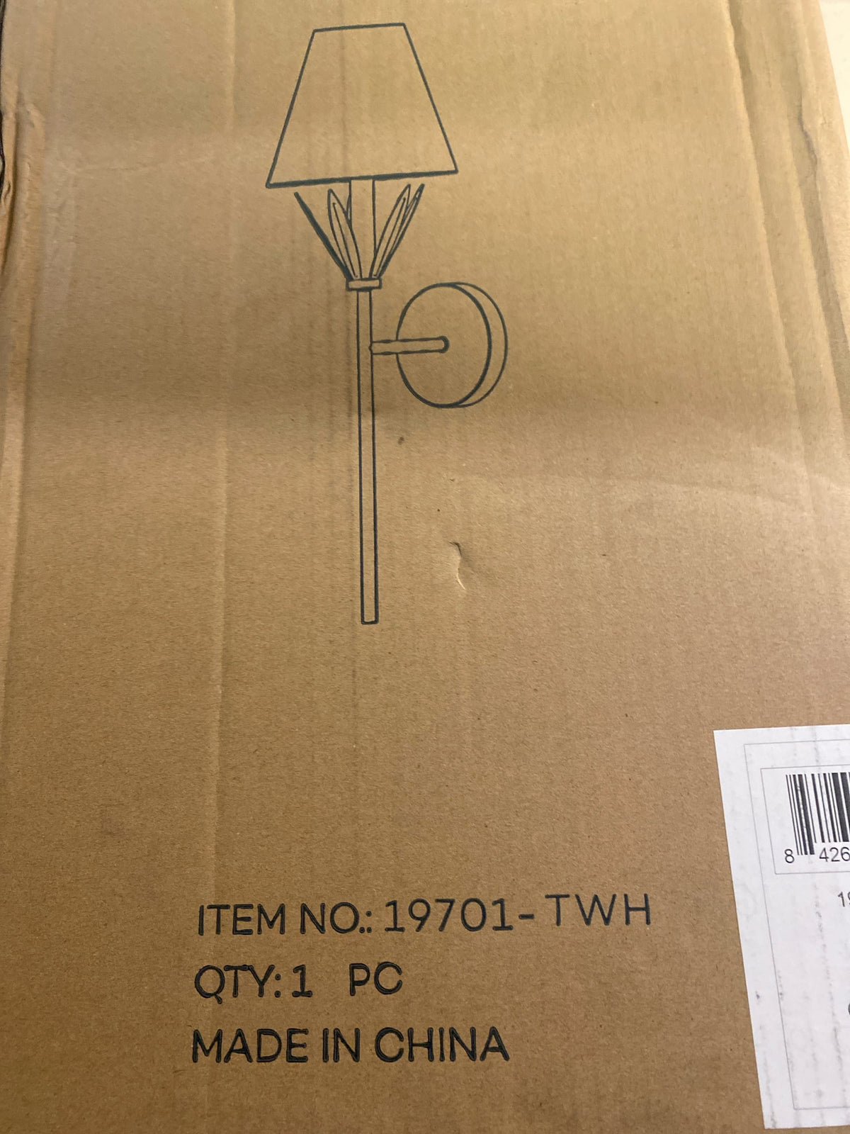 Millennium Lighting 19701-TWH Primrose 24" Tall Wall Sconce - Textured White
