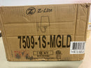 Z-Lite 7509-1S-MGLD Gianna 11" Tall Wall Sconce - Modern Gold
