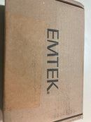 Emtek 2155US4 Narrow Modern Rectangular 7-1/4" Tall Privacy Pocket Door Lock - Satin Brass