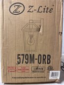 Z-Lite 1 Light Outdoor Wall Sconce 579M-ORB
