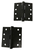 Emtek 9201419 Plain Bearing Steel Hinges - Flat Black