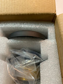 Black Bathtub Tub Drain Conversion Kit Assembly, Wellup Lift and Turn Twist Tub Drain Trim Kit with Two-Hole Overflow Faceplate, Matte Black