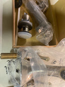 Kingston Brass KB2629B Naples 1.2 GPM Centerset Bathroom Faucet with Pop-Up Drain Assembly - Satin Nickel / Polished Brass