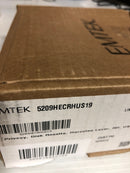 EMTEK Disk Rosette Privacy Set with Matching Finish Hercules Lever - Choice of Left/Right Handing and 7 Finishes - 5209HECRHUS19 - Right Handed (RH) - Flat Black (US19)