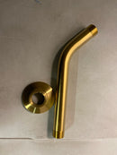Kohler K-7397-2MB MasterShower 7-1/2" Wall Mounted Shower Arm and Flange - Vibrant Brushed Moderne Brass