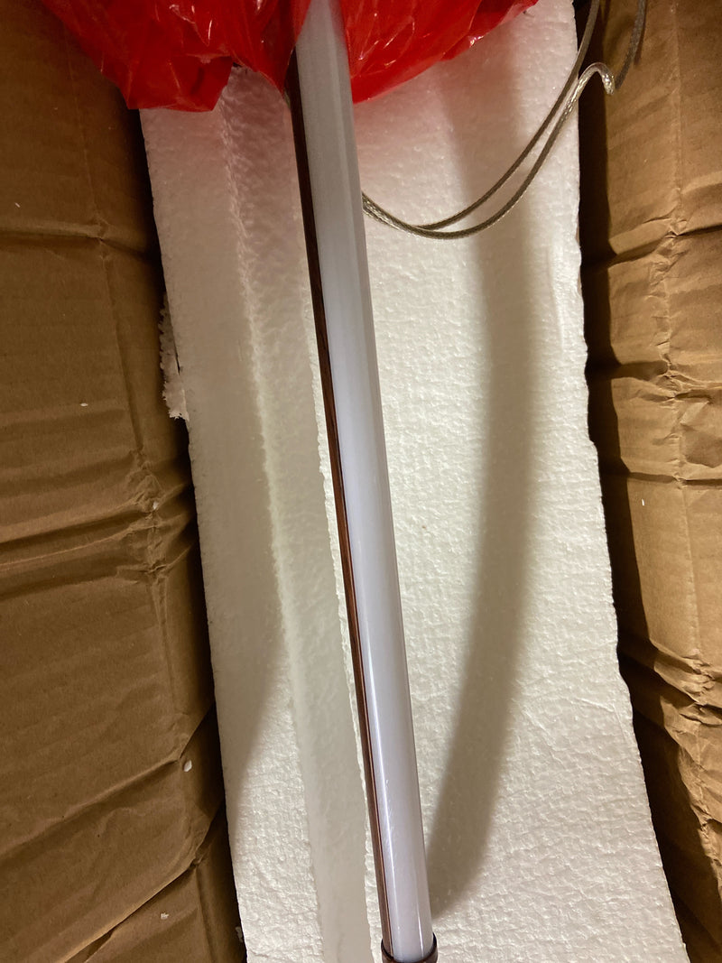 JONATHAN Y Lighting JYL7023D Conley 40" Wide LED Linear Pendant - Dark Brown