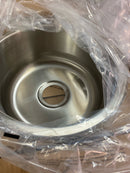 Signature Hardware SHCAUCA16R Calverton 17" Drop In / Undermount Single Basin Stainless Steel Prep Sink - Stainless Steel
