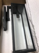 Trans Globe Lighting 40752 BK Oxford Single Light 22-1/2" Tall Outdoor Wall Sconce - Black