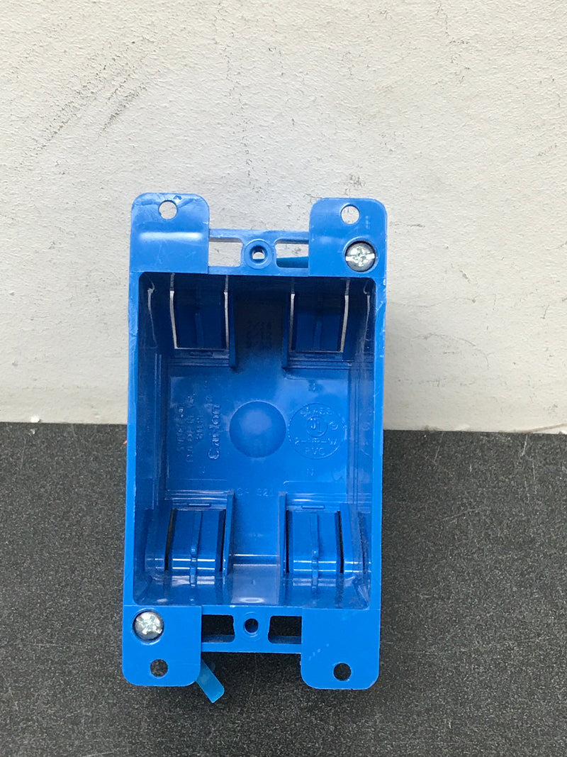 Carlon B114RB 1-Gang 14 cu. in. PVC Old Work Electrical Switch and Outlet Box