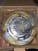 Artika PDT1-GSB-HD2BG Gatsby 40-Watt 1 Light Black & Gold Modern Cage Mini Pendant Light Fixture for Kitchen Island