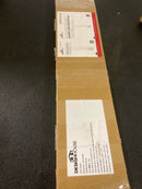 Design House 227918-CC-SS Calesco 22" L x 4" H Calacatta Quartz Sidesplash - White with Taupe and Grey Veining