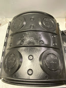 NDS FWAS24 50 Gal. Flo Stormwater Dry Well System Kit with 3 Side Panels & 1 Cover, Ideal for Rainwater Collection, Black