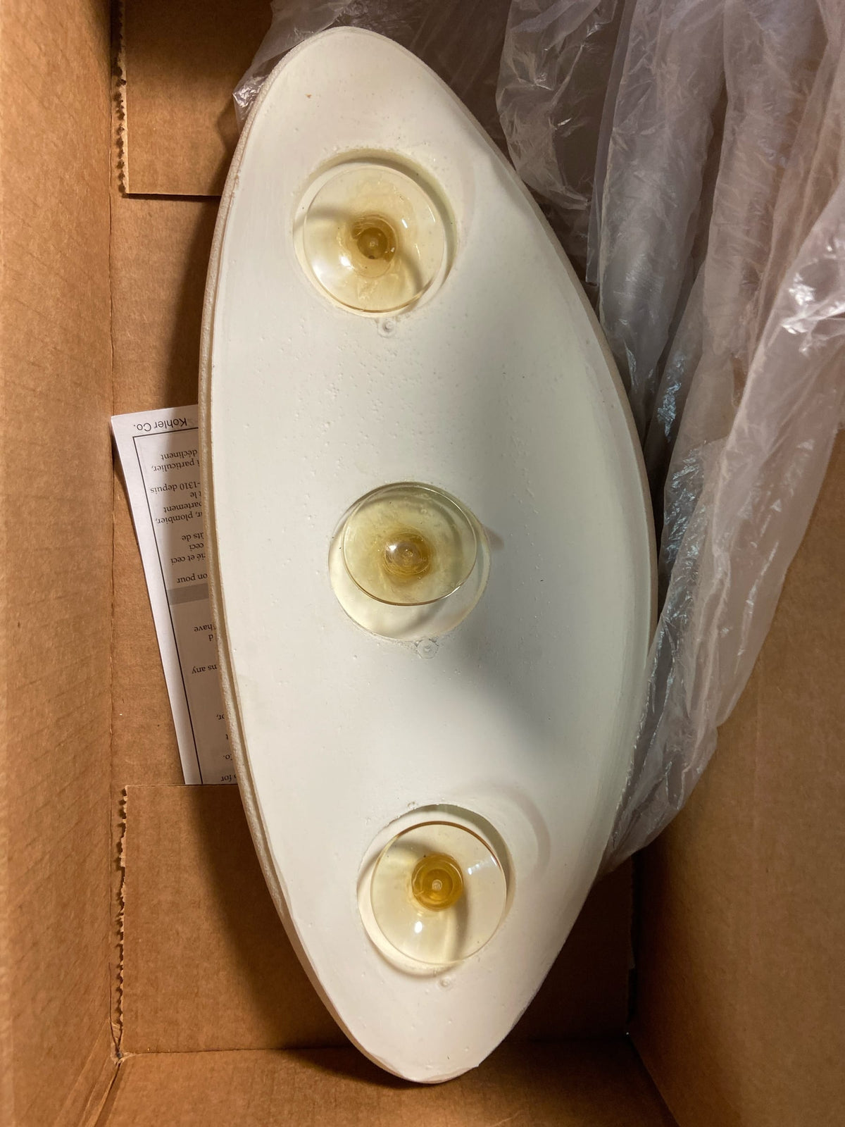 Kohler K-1491-0 Removable Bath/Whirlpool Pillow - White