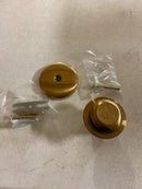 Signature Hardware 477095 Pop-Up Drain with Overflow Cover for Alcove Tub - Brushed Gold