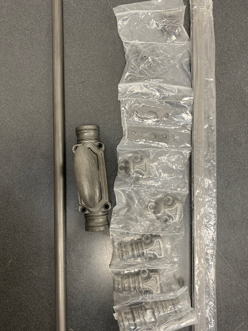 Signature Hardware 436262 Stepney Iron Cremone Bolt for 9' Doors - Antique Iron