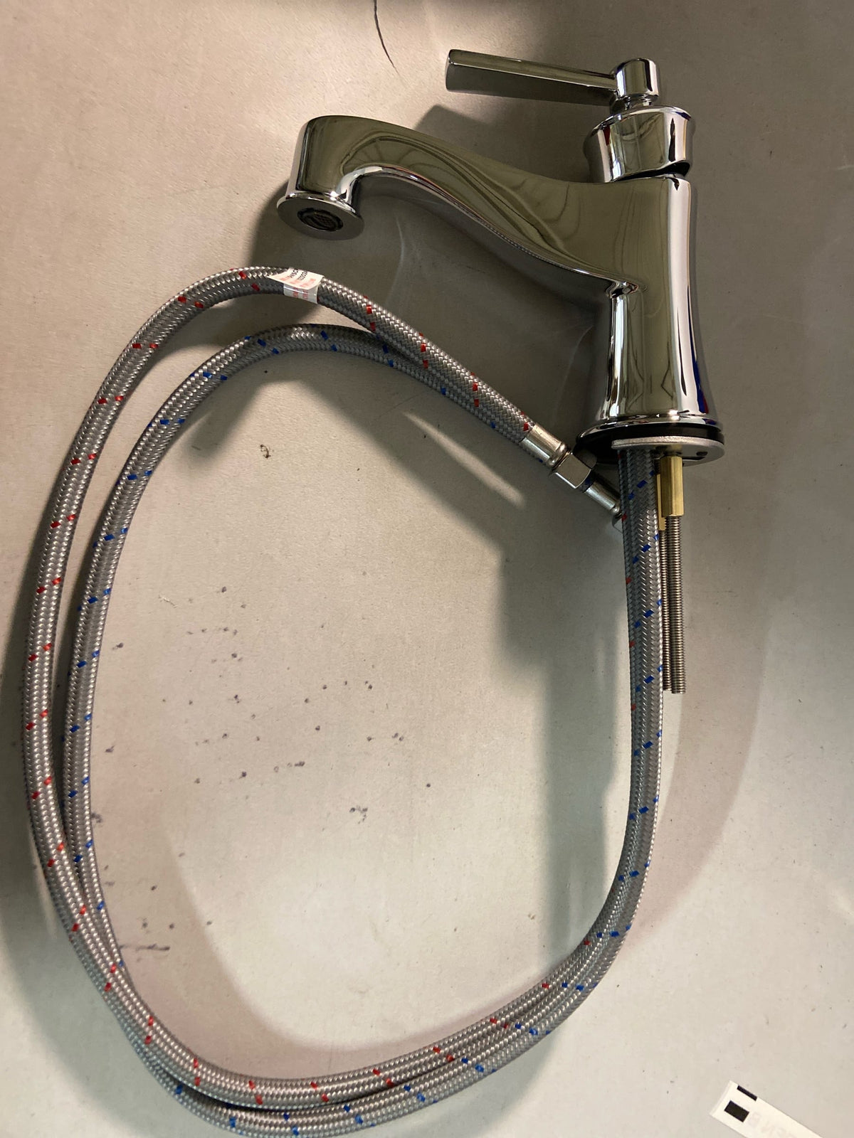 Signature Hardware SHWSCPT107CP Pendleton 1.2 GPM Single Hole Bathroom Faucet with Pop-Up Drain Assembly - Chrome