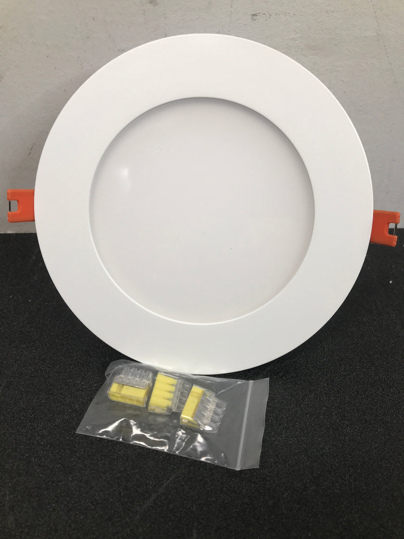 Progress lighting P800005-028-30 Progress Lighting 7 in. 3000K White Integrated LED Recessed Trim