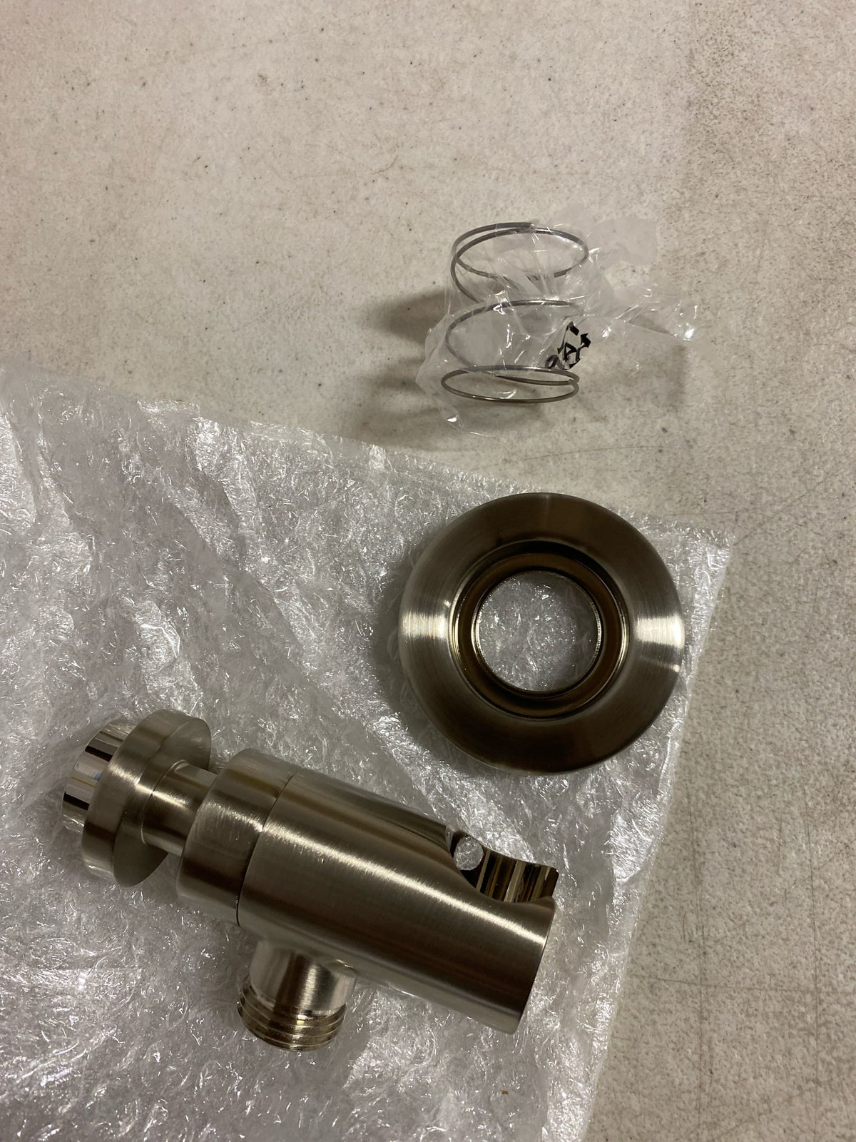 Brizo RP76775BN Essential Handshower Holder and Wall Supply Elbow - Brilliance Brushed Nickel