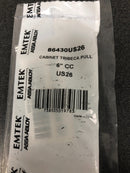 Emtek 86430US26 Tribeca 6 Inch Center to Center Bar Cabinet Pull from the American Designer Collection - Polished Chrome