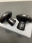 Baldwin PSROUTRR112 Round Passage Door Knob with Round Rose - Venetian Bronze