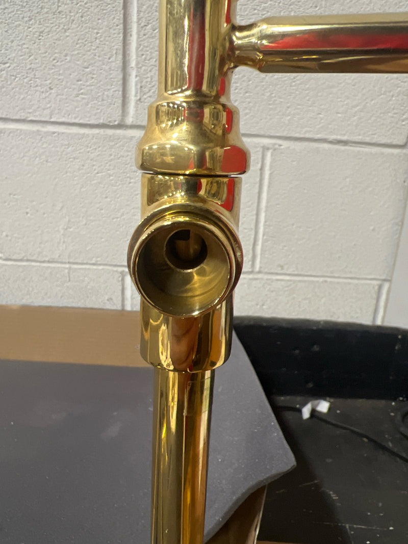 Newport Brass 3190-5503/03N Heaney 4.5 GPM Wall Mounted Single Hole Pot Filler - Uncoated Polished Brass - Living