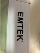 Emtek 94014US19 4" x 4" Steel Heavy Duty Square Corner Hinges Pair - Flat Black
