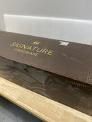 Signature Hardware 448462 Provincetown Floor Mounted Tub Filler Faucet - Includes Hand Shower - Brushed Nickel