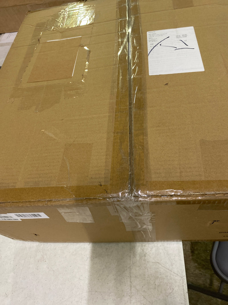 Wac lighting FM-13120-BN Manhattan 20 in. 1-Light Brushed Nickel LED Semi-Flush Mount