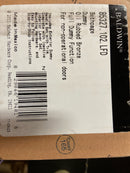 Baldwin 85327102LFD Left Handed Bethpage Full Dummy Sectional Handleset with Bethpage Interior Lever - Oil Rubbed Bronze
