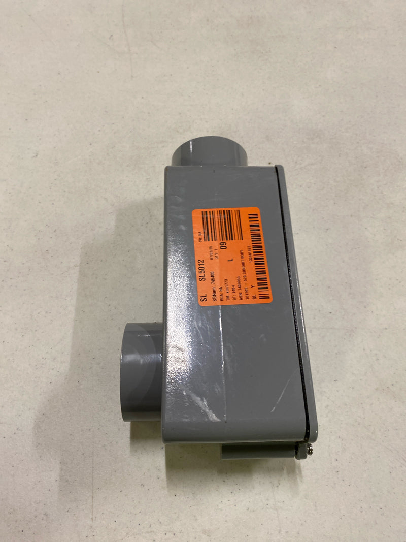 Carlon E986J-4-HD 2 in. Sch. 40 and 80 Electrical PVC Type-LB Conduit Body (E986J-4-HD)