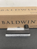 Baldwin PSSQUCSR112 Reserve Square Venetian Bronze Universal Hall/Closet Door Lever with Contemporary Square Rose