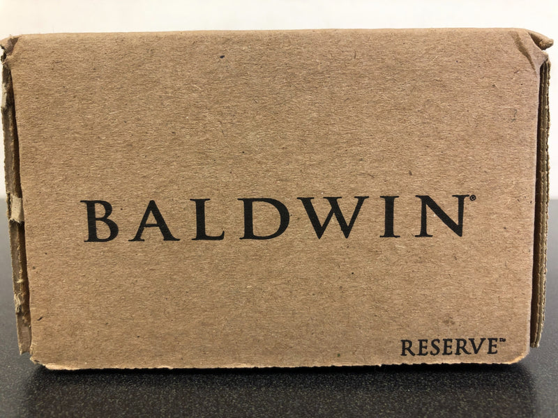 Baldwin Contemporary Square Single Cylinder Keyed Entry Deadbolt - Satin Nickel