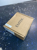 Emtek 5059STUUS26LH Stuttgart Left Handed Non-Turning Two-Sided Dummy Door Lever Set with Disk Rose from the Brass Modern Collection - Polished Chrome